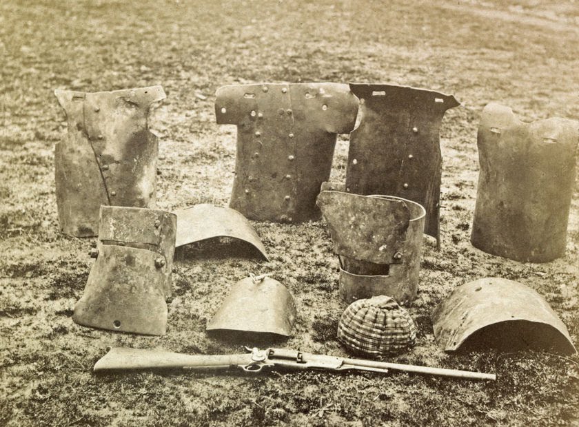 The Kelly armor after the seige.