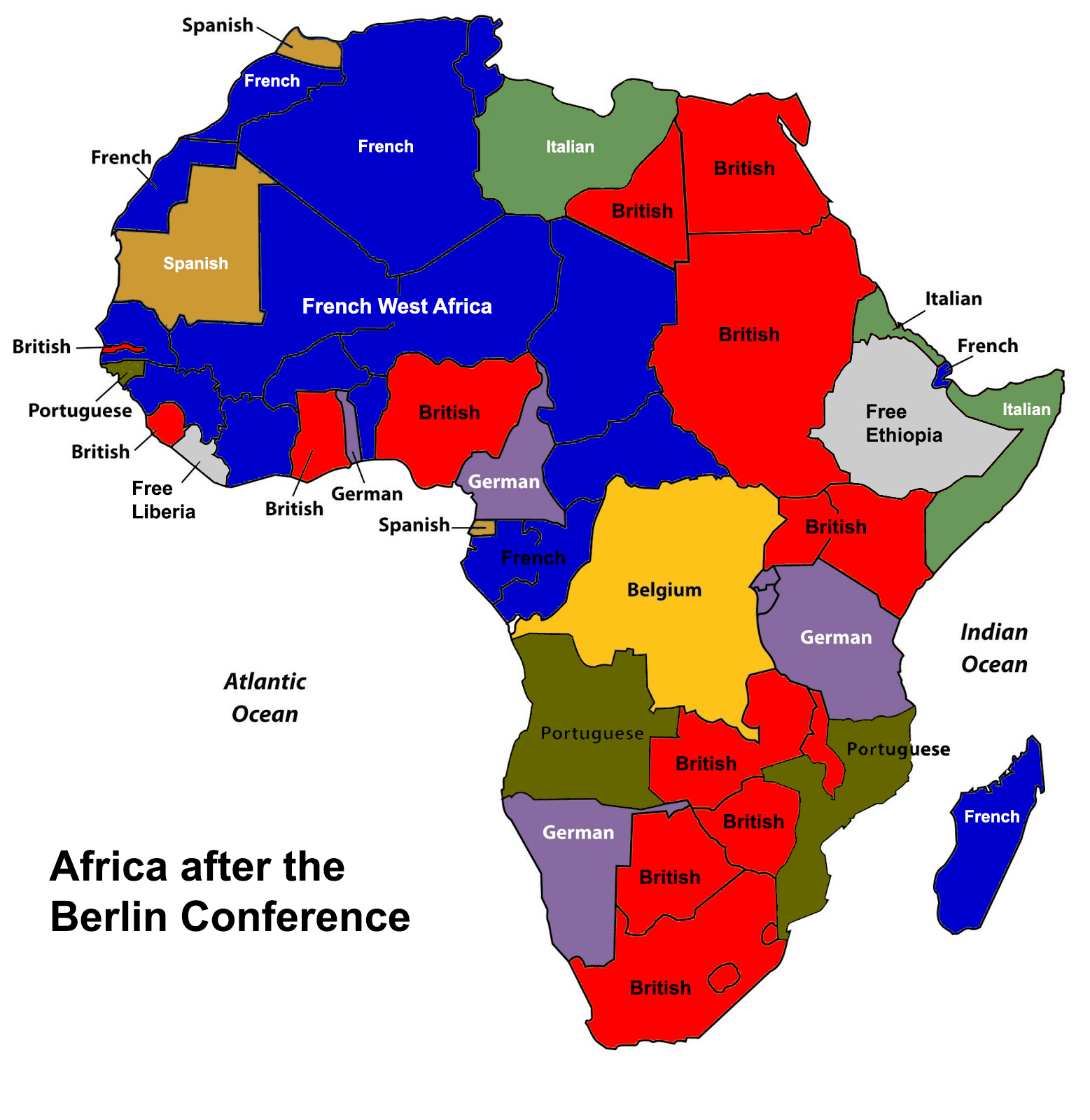 What Happened To African Nations And Groups After The Berlin Conference