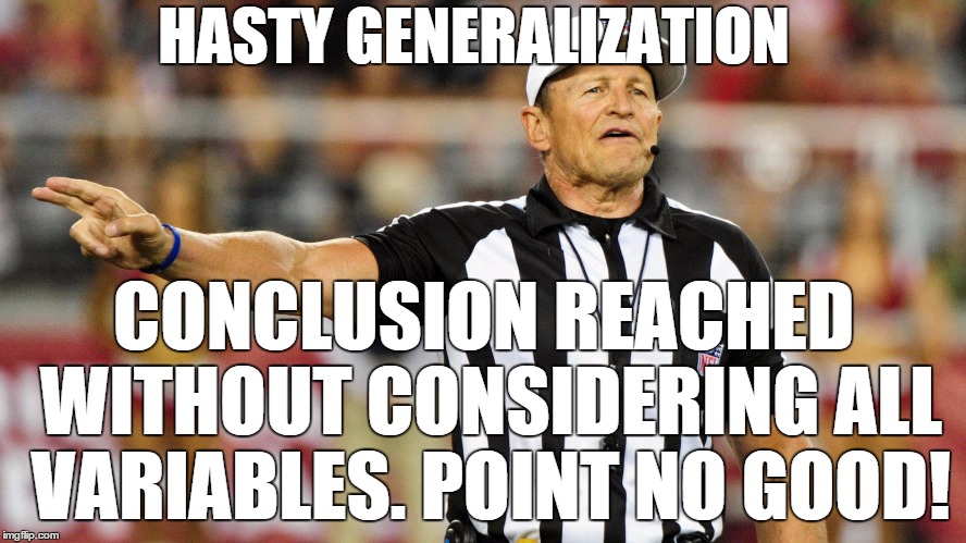 Nfl Refs Explain Logical Fallacies