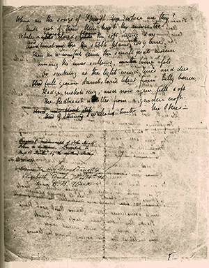 To Autumn, in Keats' hand,  page 2